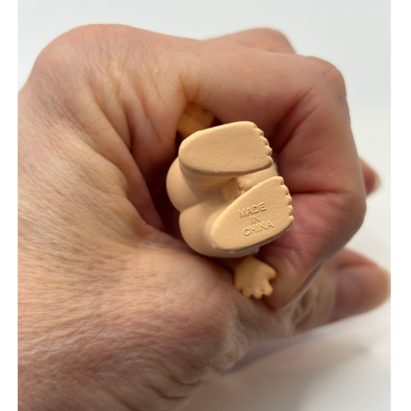 New Unbranded Mini Kewpie/Angel Figure in Cherry Goat Costume, Open Blind Box - Picture 5 of 5